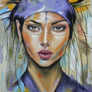 L'artiste Indienne aux mille pigments